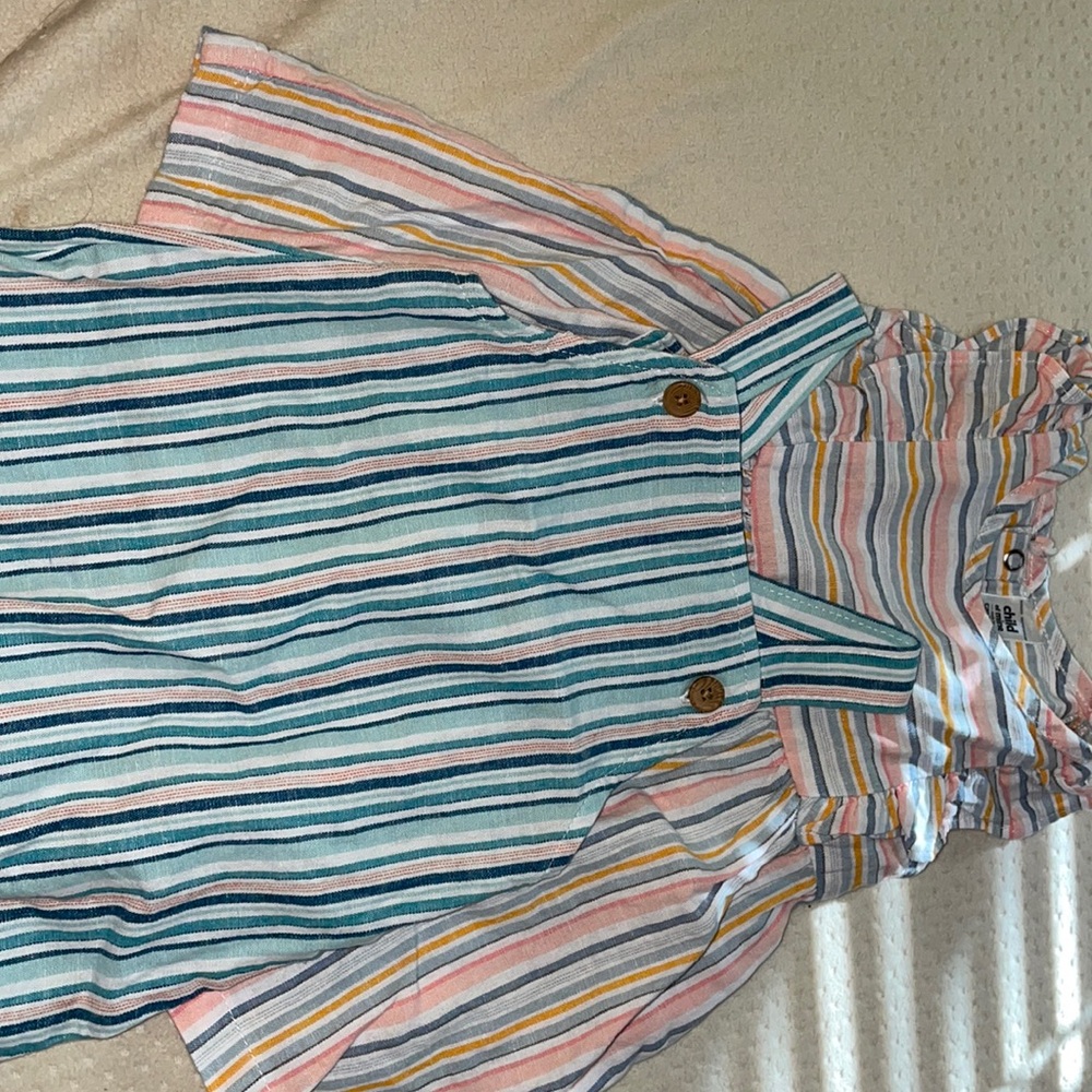 3-6M Carters dress and overalls